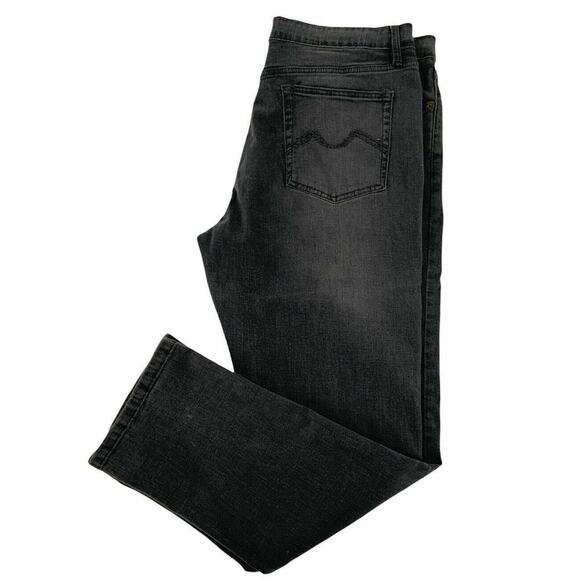 R. Society Mens Gray Straight Leg Stretch Classic Denim Jeans Size 40X32 - Picture 3 of 7